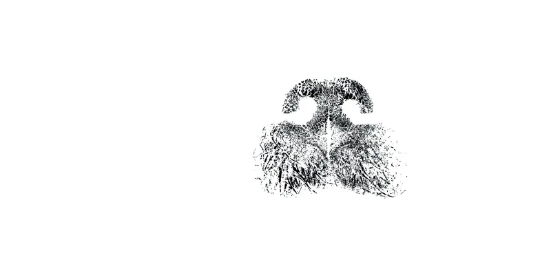 Ink nose print in archival ink on card stock